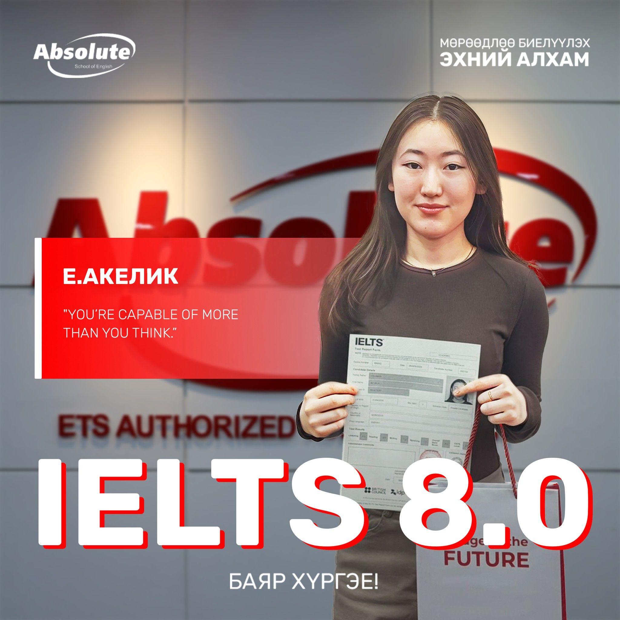 IELTS 8.0 Akyelik Ye.
